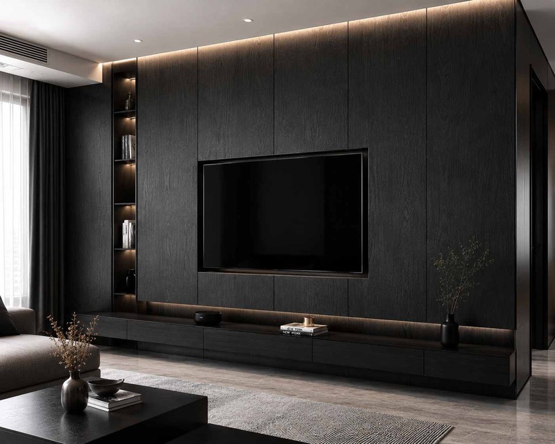Black Wood Self Adhesive Film Black Wood Self Adhesive Film